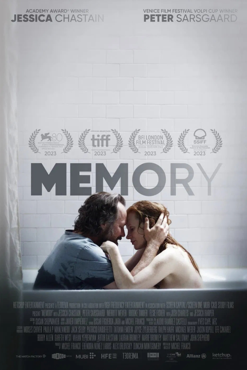 Memory Poster Film by Michel Franco with Jessica Chastain Sound Mix 5.1 by Michelle Couttolenc