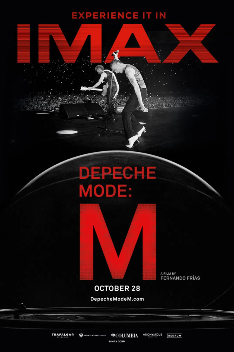 Depeche Mode M Poster Tribecca Film Festival Sound Mix 5.1 by Michelle Couttolenc