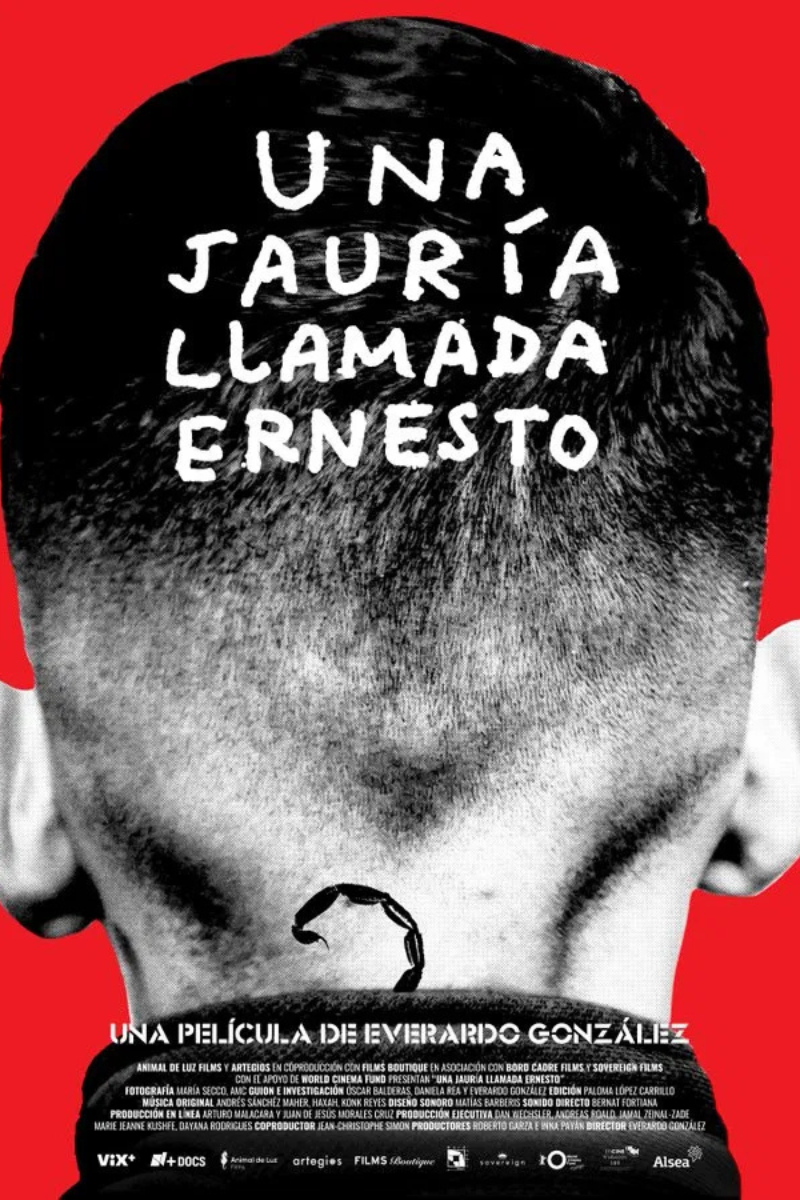 Una Jauria Llamada Ernesto Poster Documentary Film by Everardo Gonzalez Sound Mix 5.1 by Michelle Couttolenc