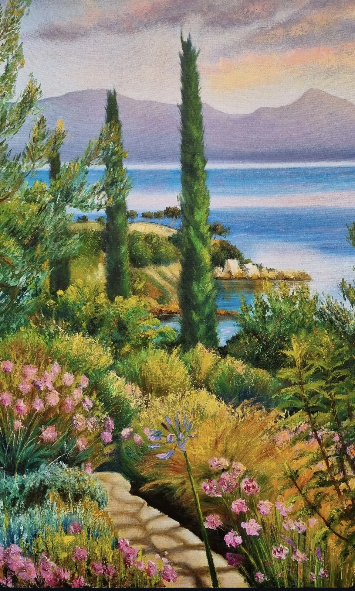 Tranquil Landscape Canvas Painting