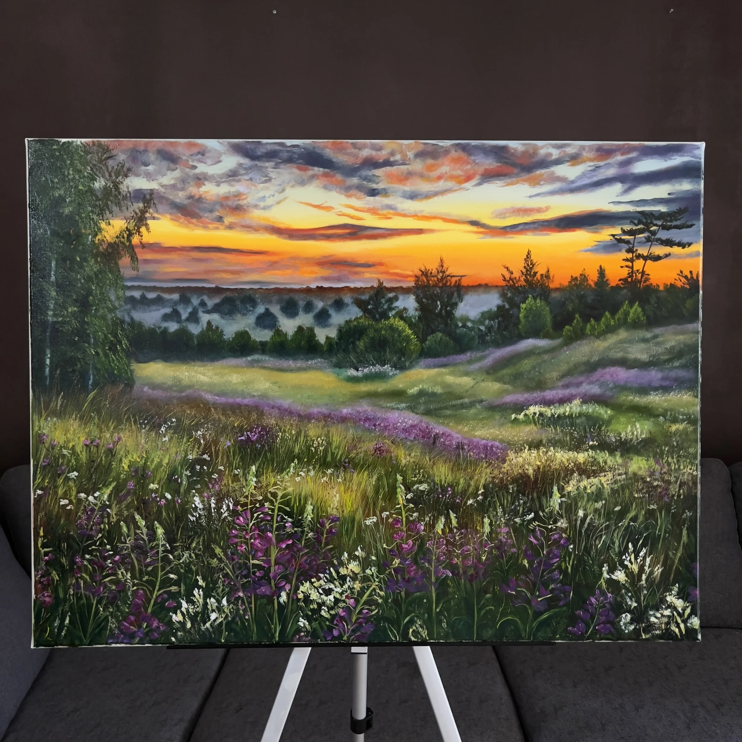 Native spaces, Oil Painting