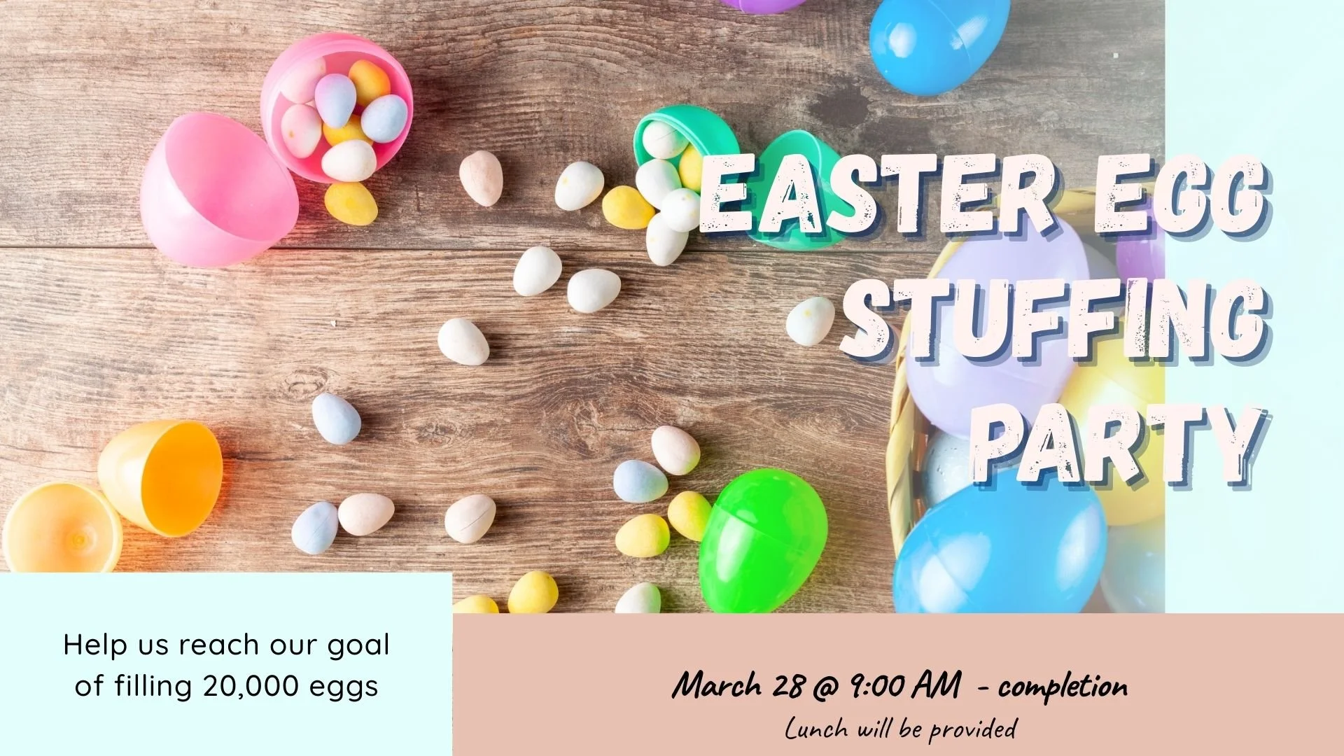 Easter Egg Stuffing Party