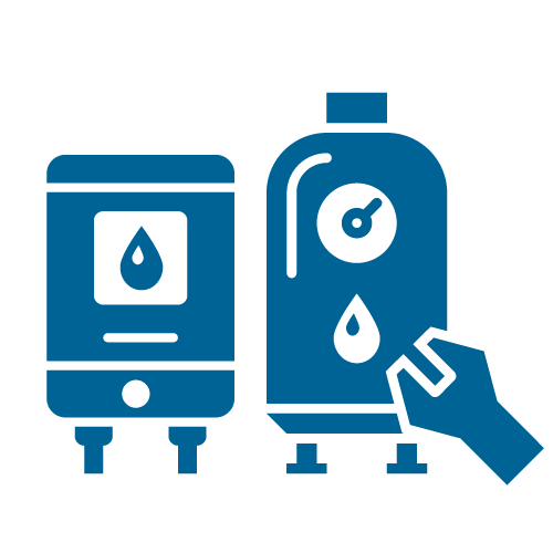 Water Heater Servicing Icon