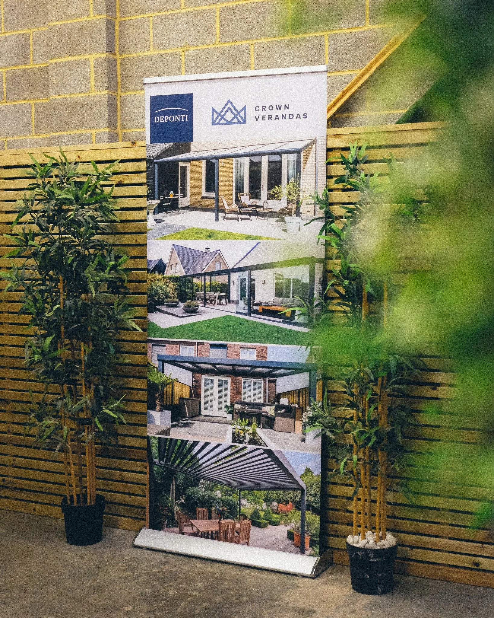 Roller banner for Crown Verandas

Designed for use in their showroom, creating a clear and professional display.

Roller banners are a portable, cost-effective way to promote your business in showrooms, exhibitions and events. Easy to set up, easy to