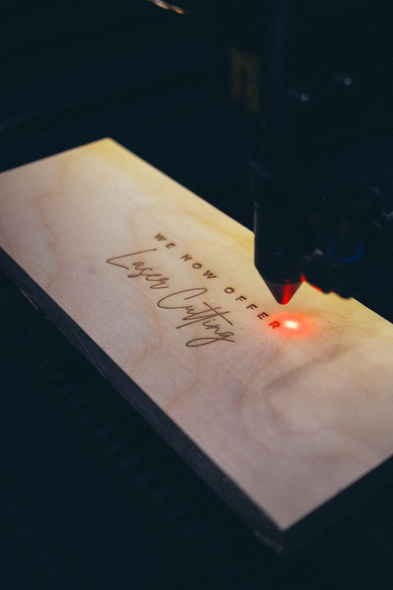 We now offer laser cutting in house.

Looking for acrylic signage, engraved timber or something a little more out there?

With the ability to cut acrylic, wood, cork and leather, as well as engrave materials including slate, we can create everything 