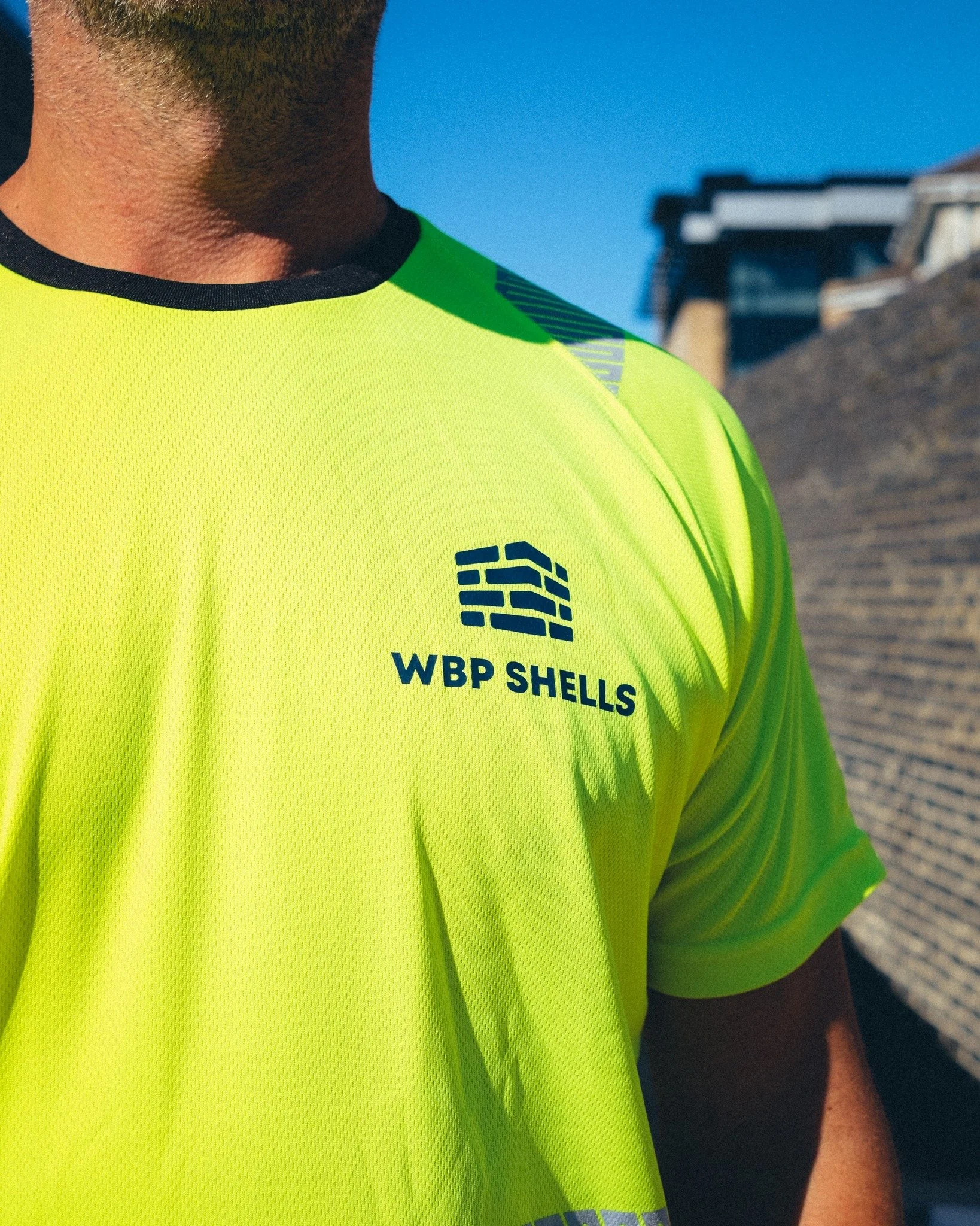 New branded workwear for @wbp_shells 

High visibility breathable T shirts matched with softshell jackets for the fresher mornings starting to roll in.

Each garment was finished with the WBP Shells branding to the front and back, keeping the team vi