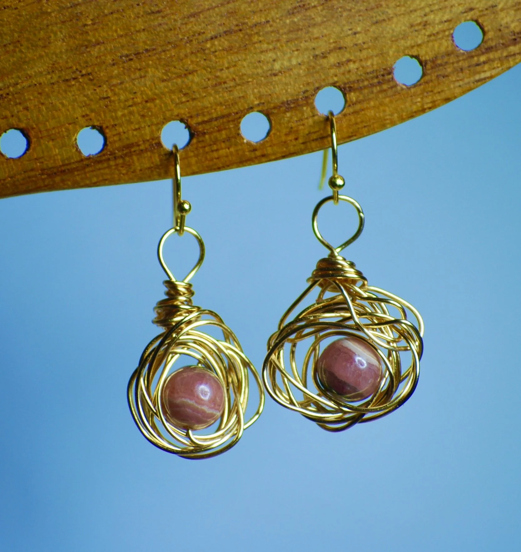 Rhodochrosite Bird Nests
