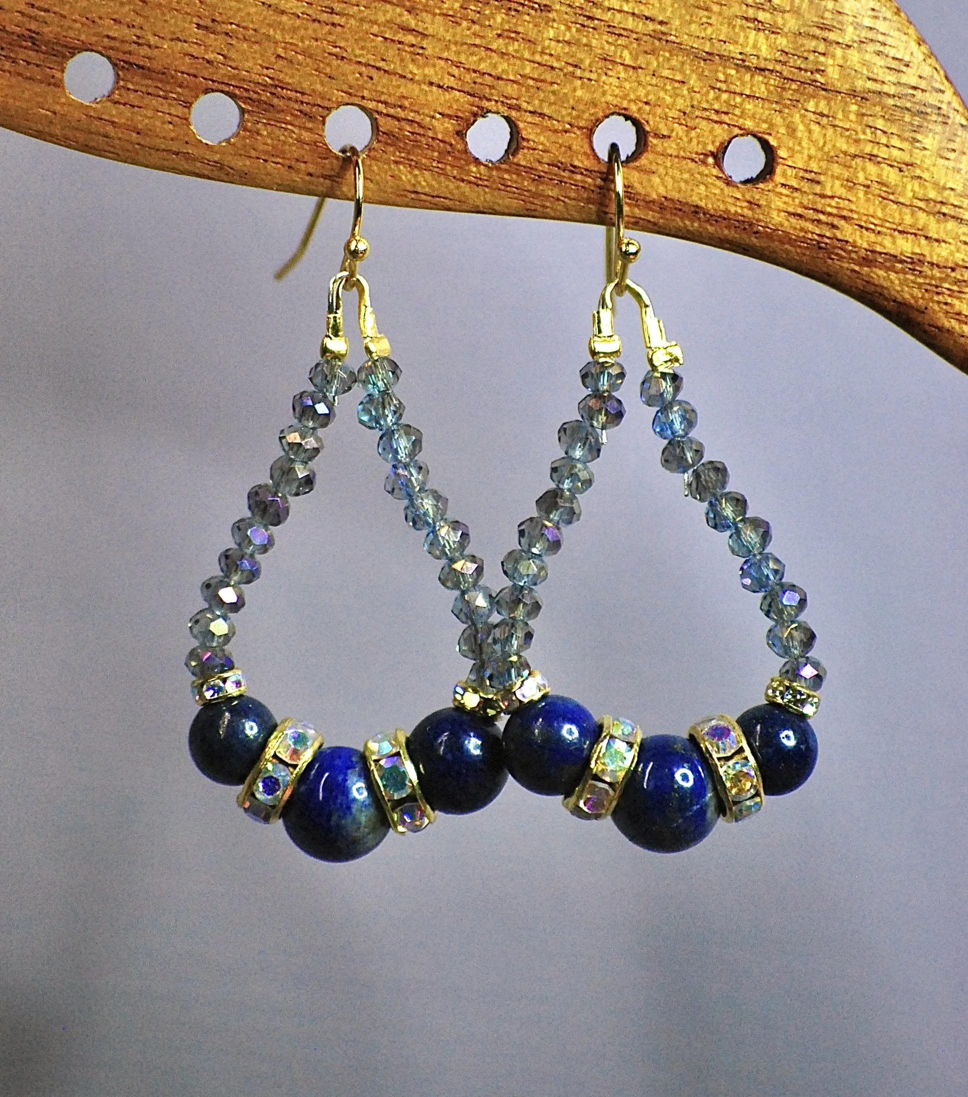 Lapis Lazuli Teardrops