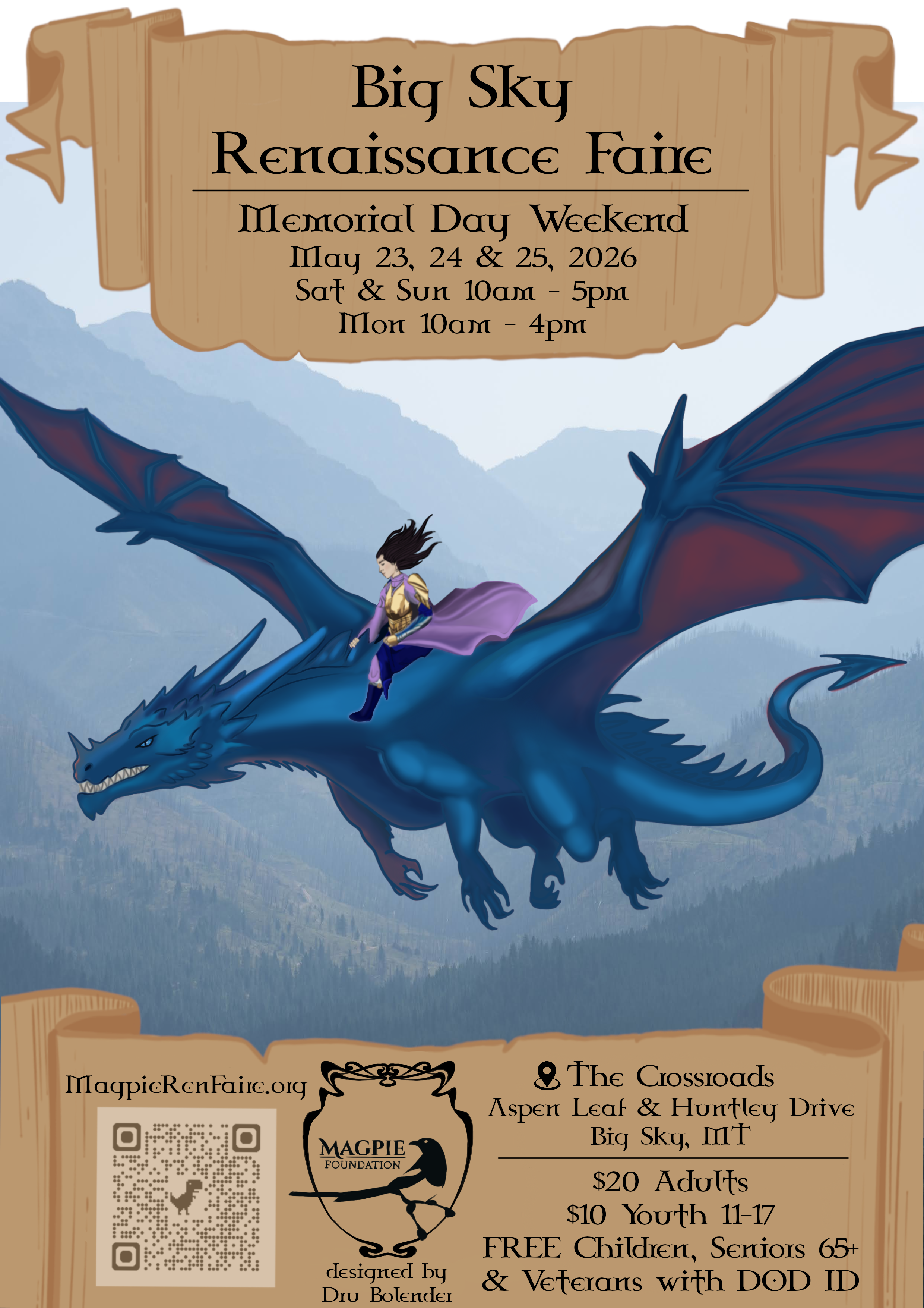 Magpie Foundation 2026 Big Sky Renaissance Faire   