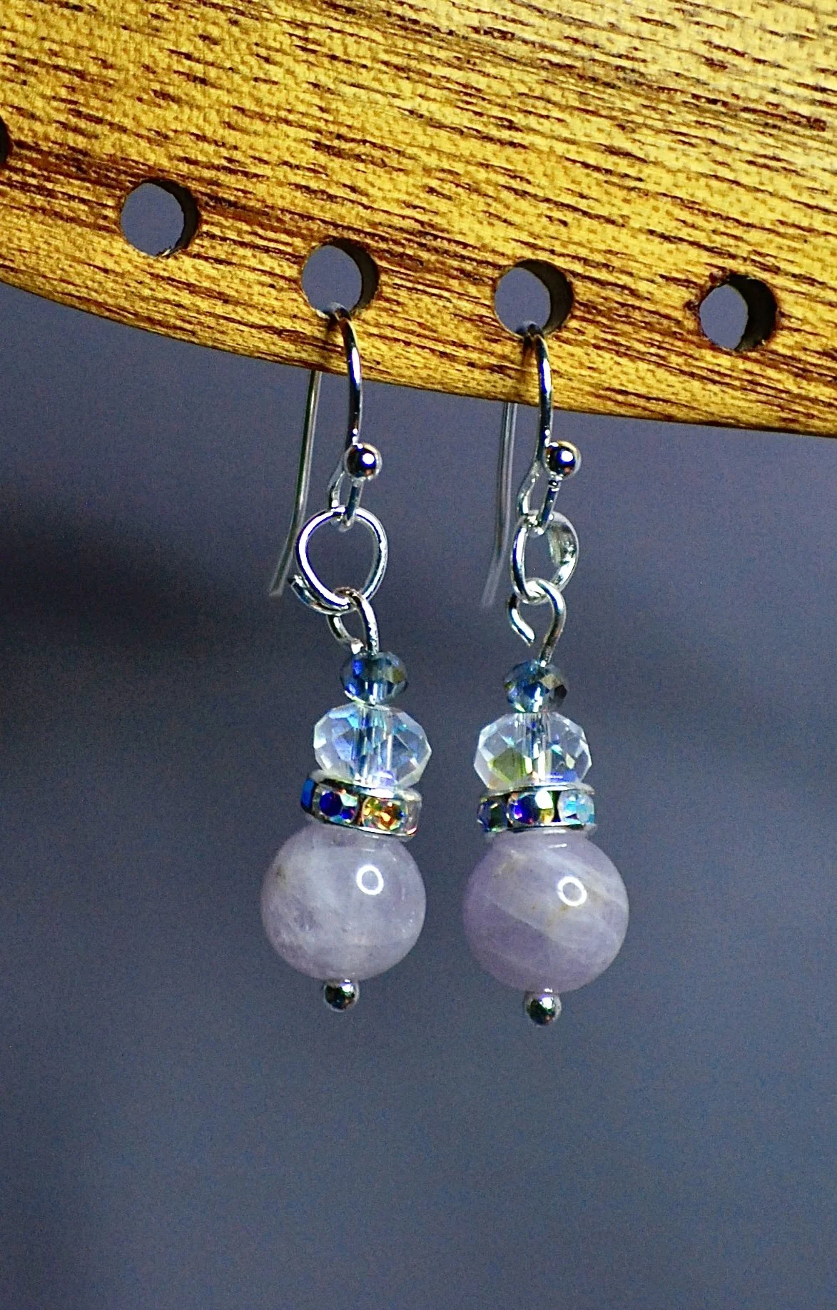 Lavender Amethyst Itty-bit Dangles