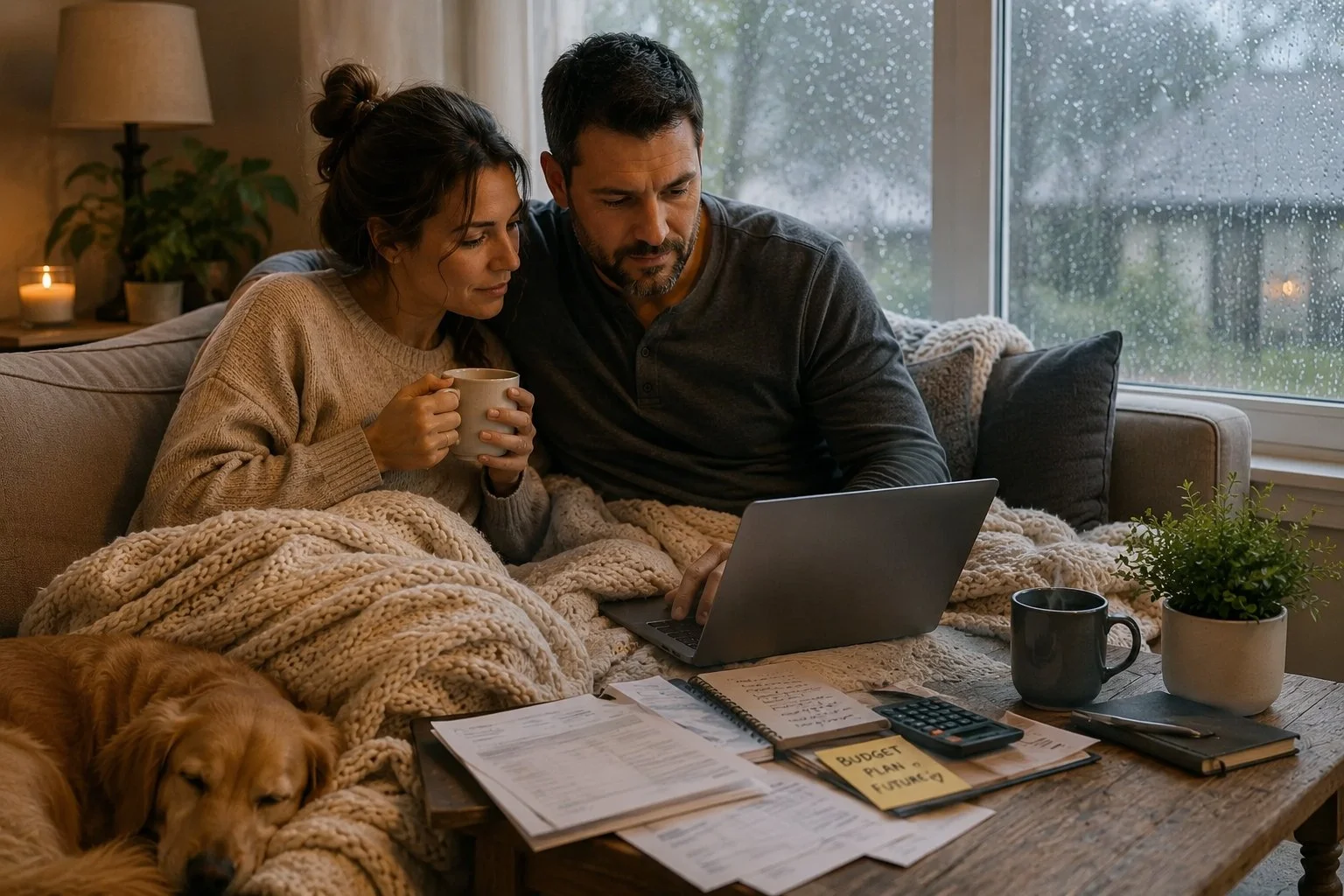 What Financial Stress Does to a Relationship