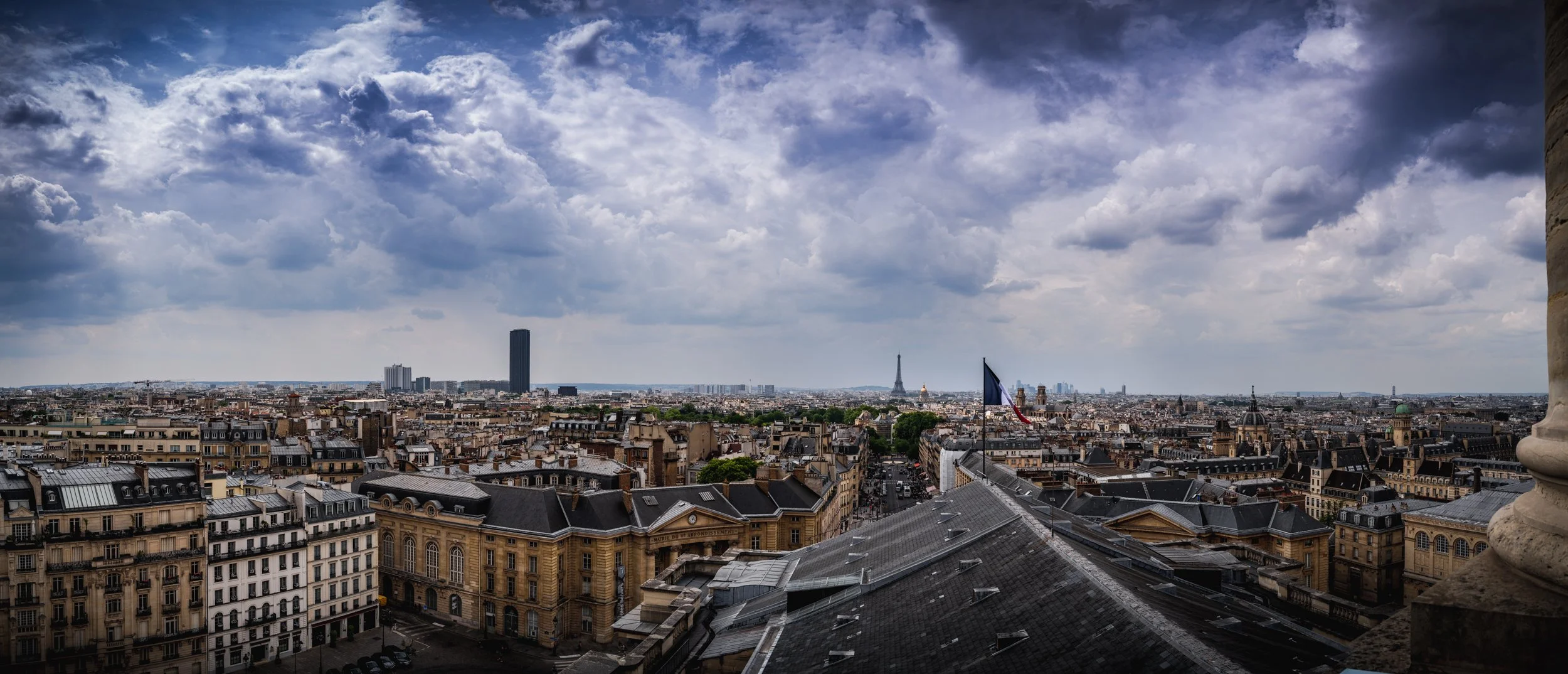 Vue de Paris depuis le Panthéon