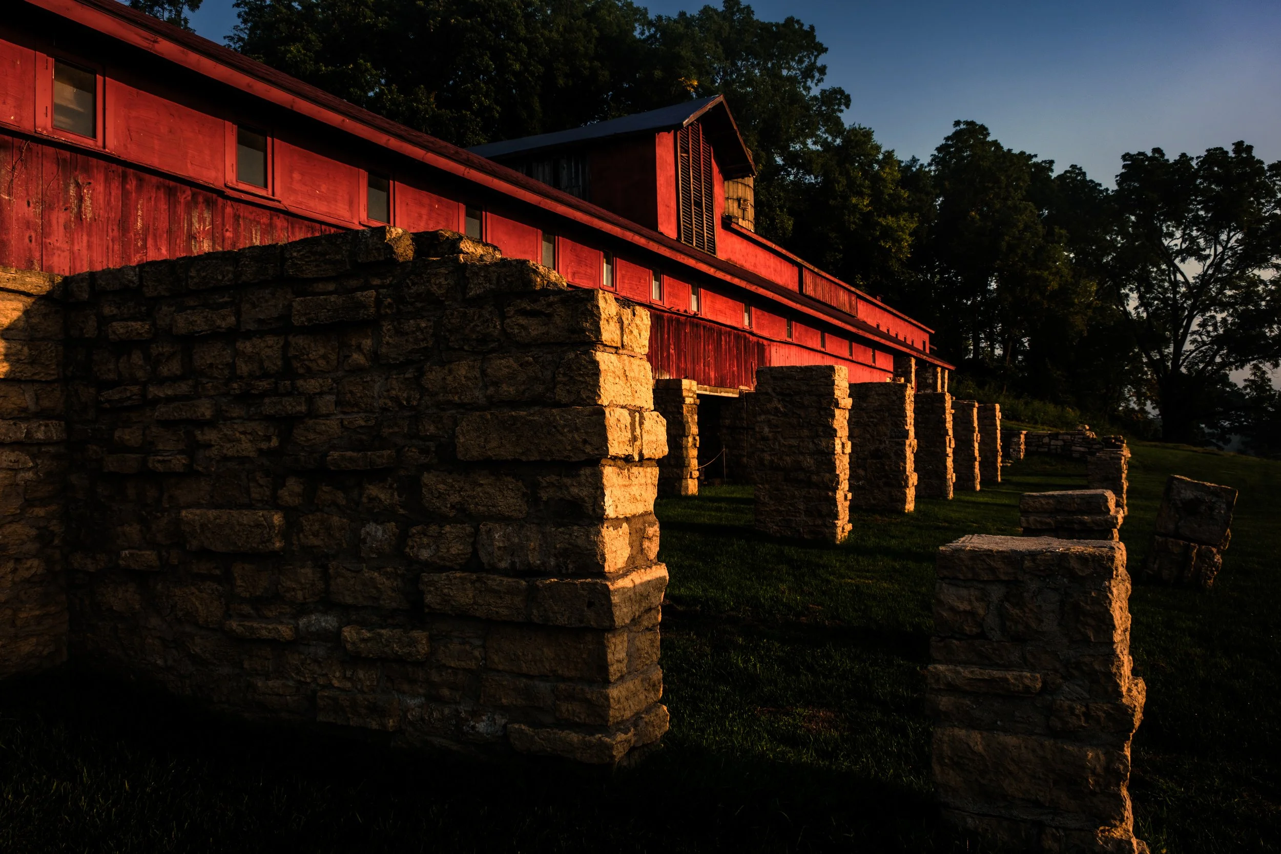 Midway Barn at Taliesin, Spring Green Wisconsin, Frank Lloyd Wright