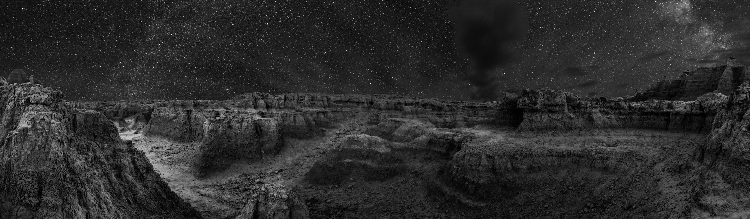 Milky Way, Badlands, South Dakota