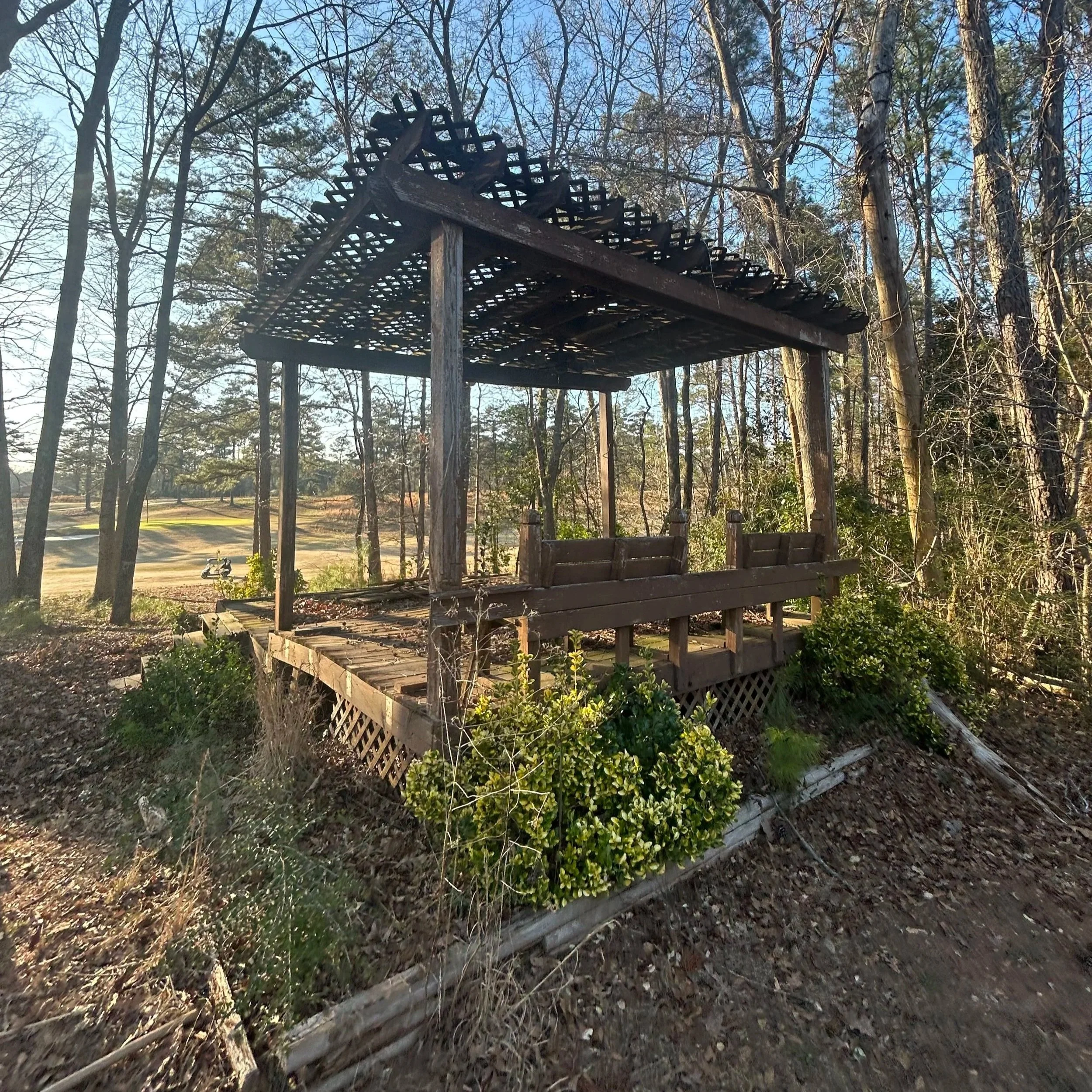 Gazebo Demolition | Before (Copy) (Copy)