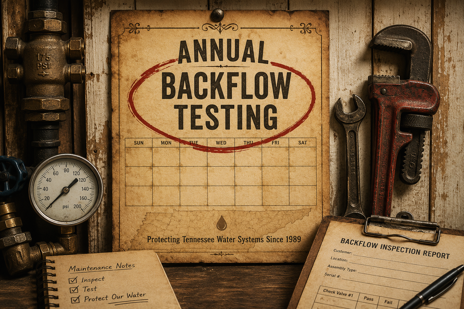 Do I Need Annual Backflow Testing In Tennessee?