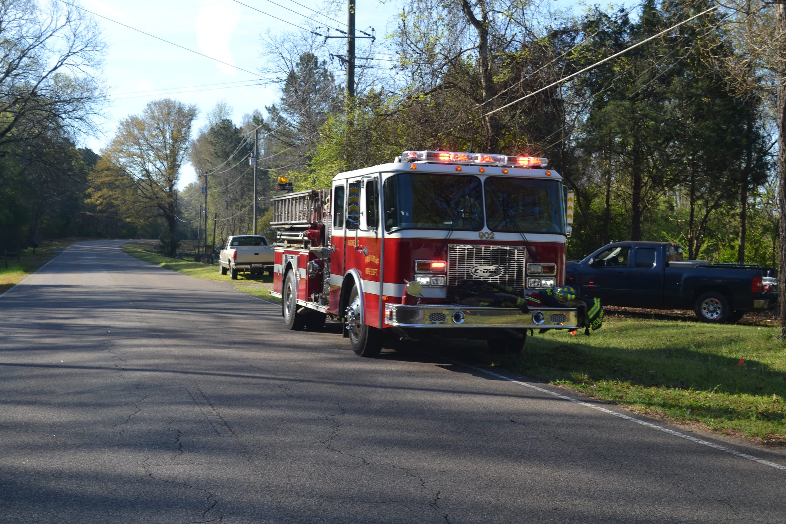 E-902 at Training Fire Tallassee Alabama