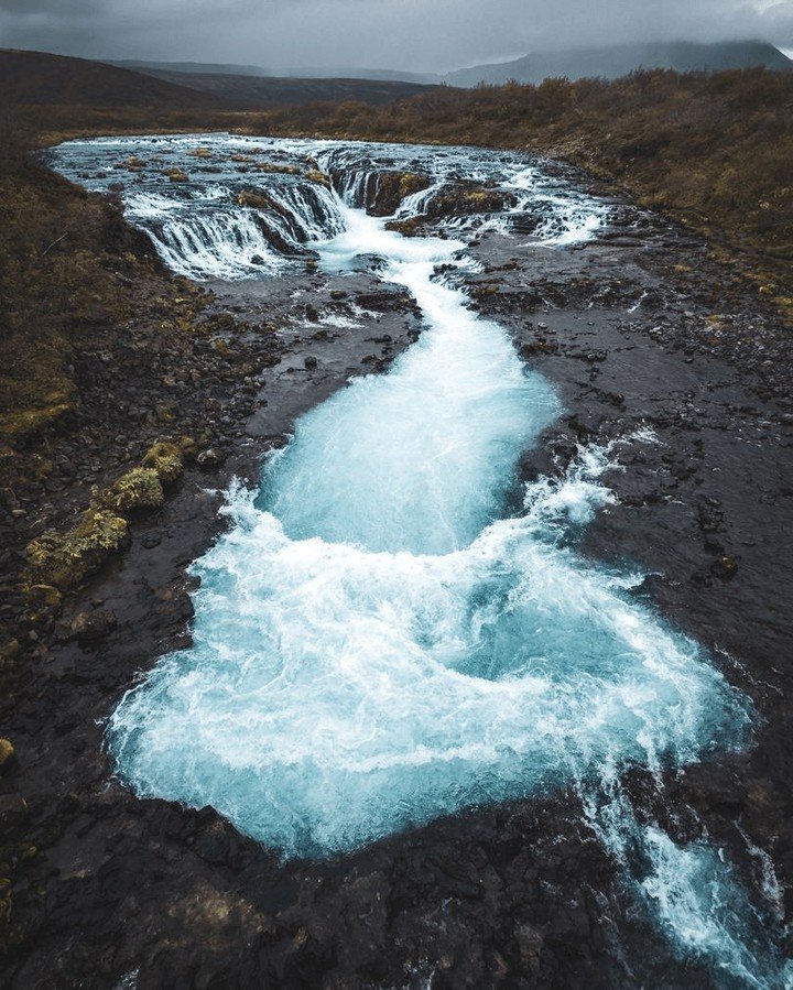 Einer der bekanntesten Wasserf&auml;lle Islands. Der Br&uacute;arfoss.

#Iceland #Br&uacute;arfoss #Travel