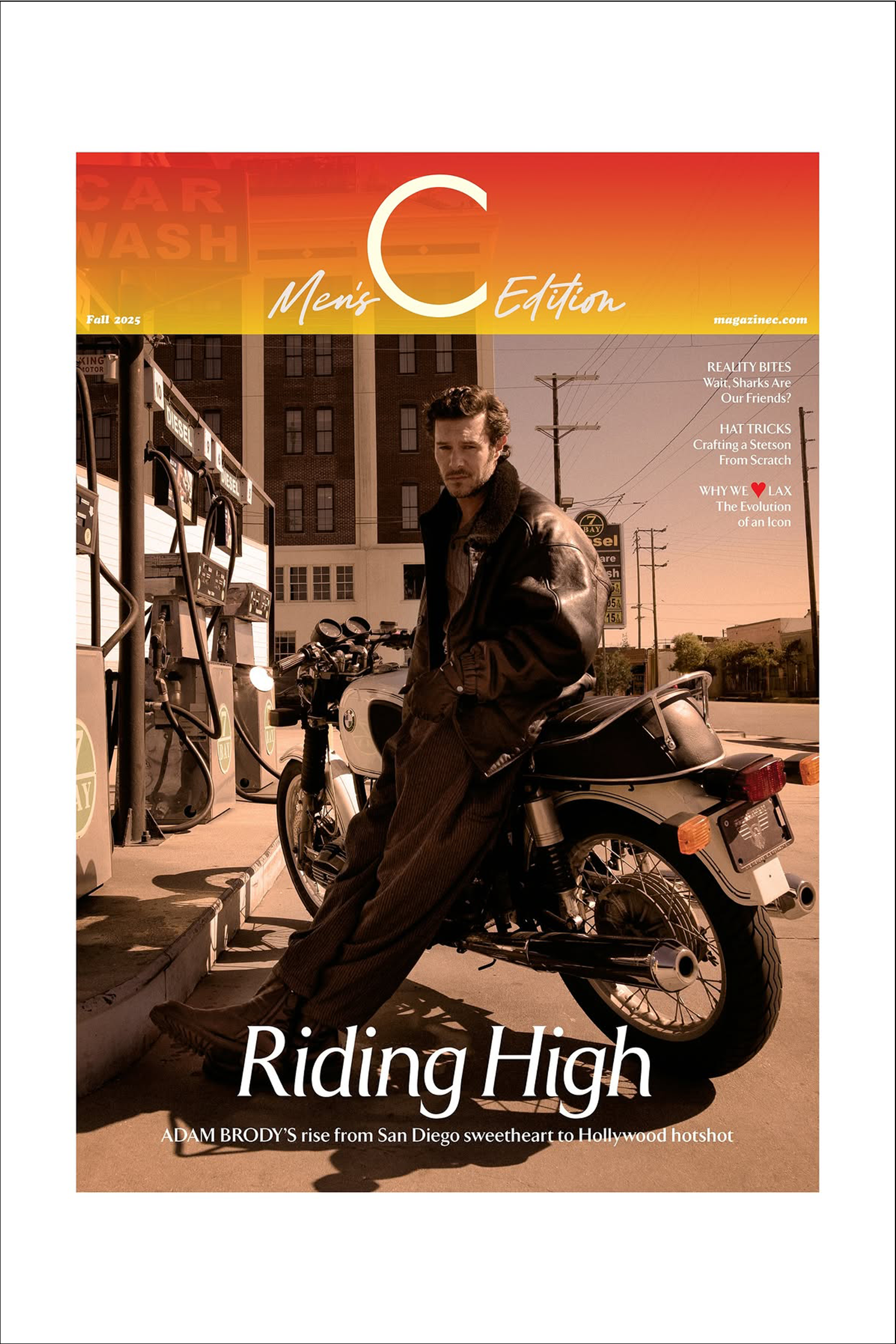 adam brody x c magazine