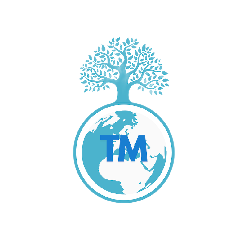 Transforming Masculinities Logo - Tree with Inset Globe