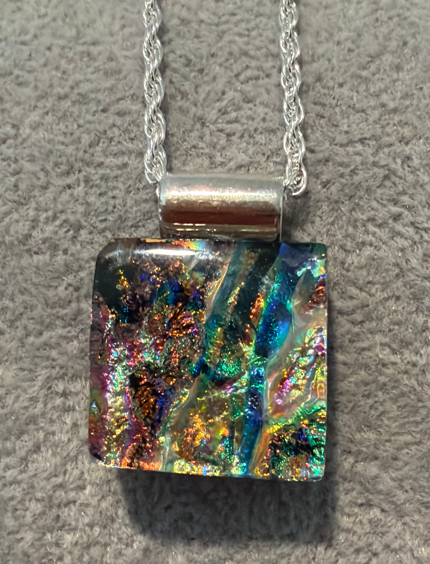Multicolor Dichroic Pendant 02