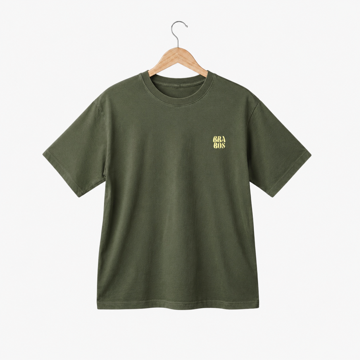 T-shirt Bai bu bem Verde Vintage