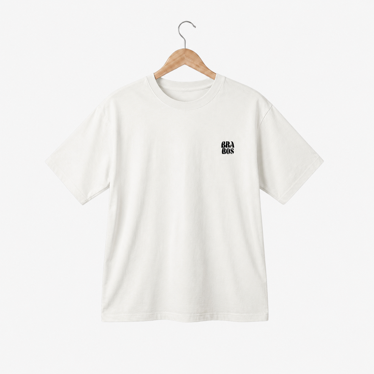 T-Shirt Bai bu bem Branco Vintage
