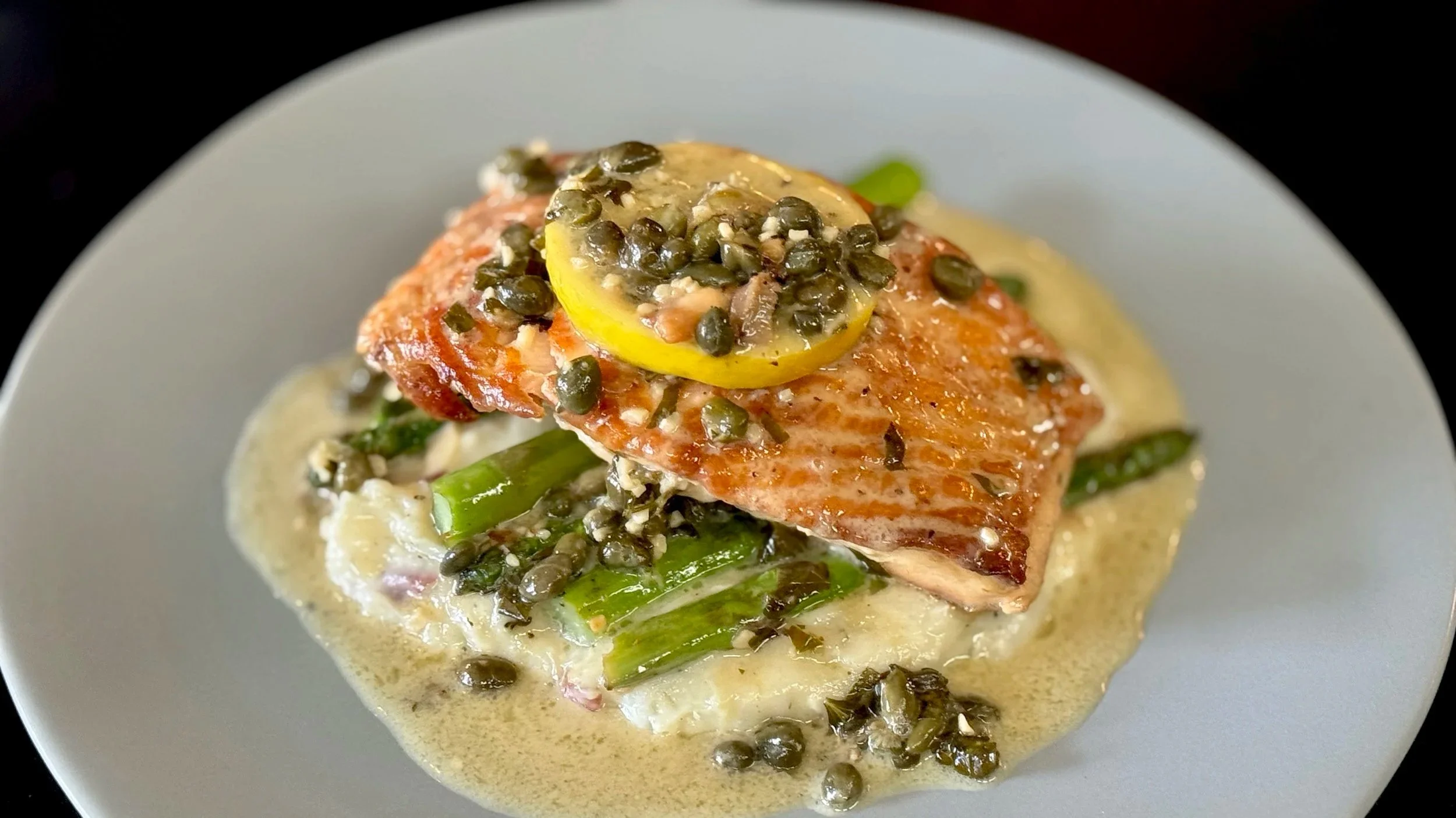 Salmon Piccata