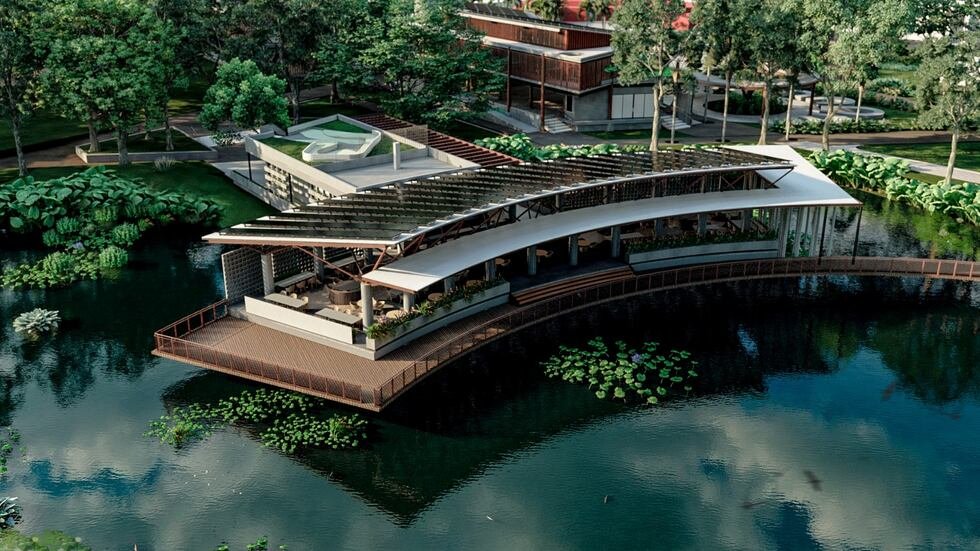 An image of the Float House.