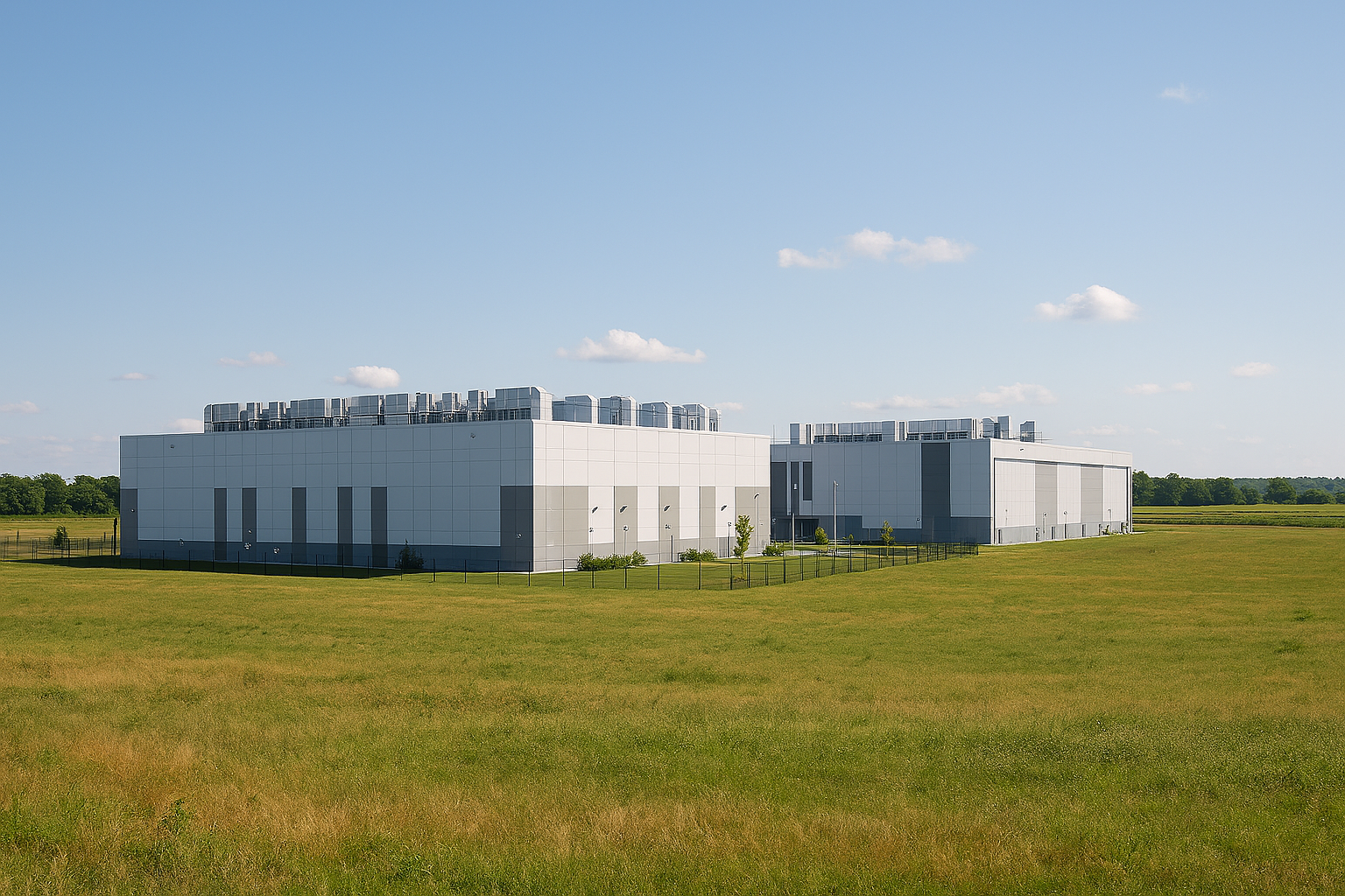 Data Center Campus in a Rural Area