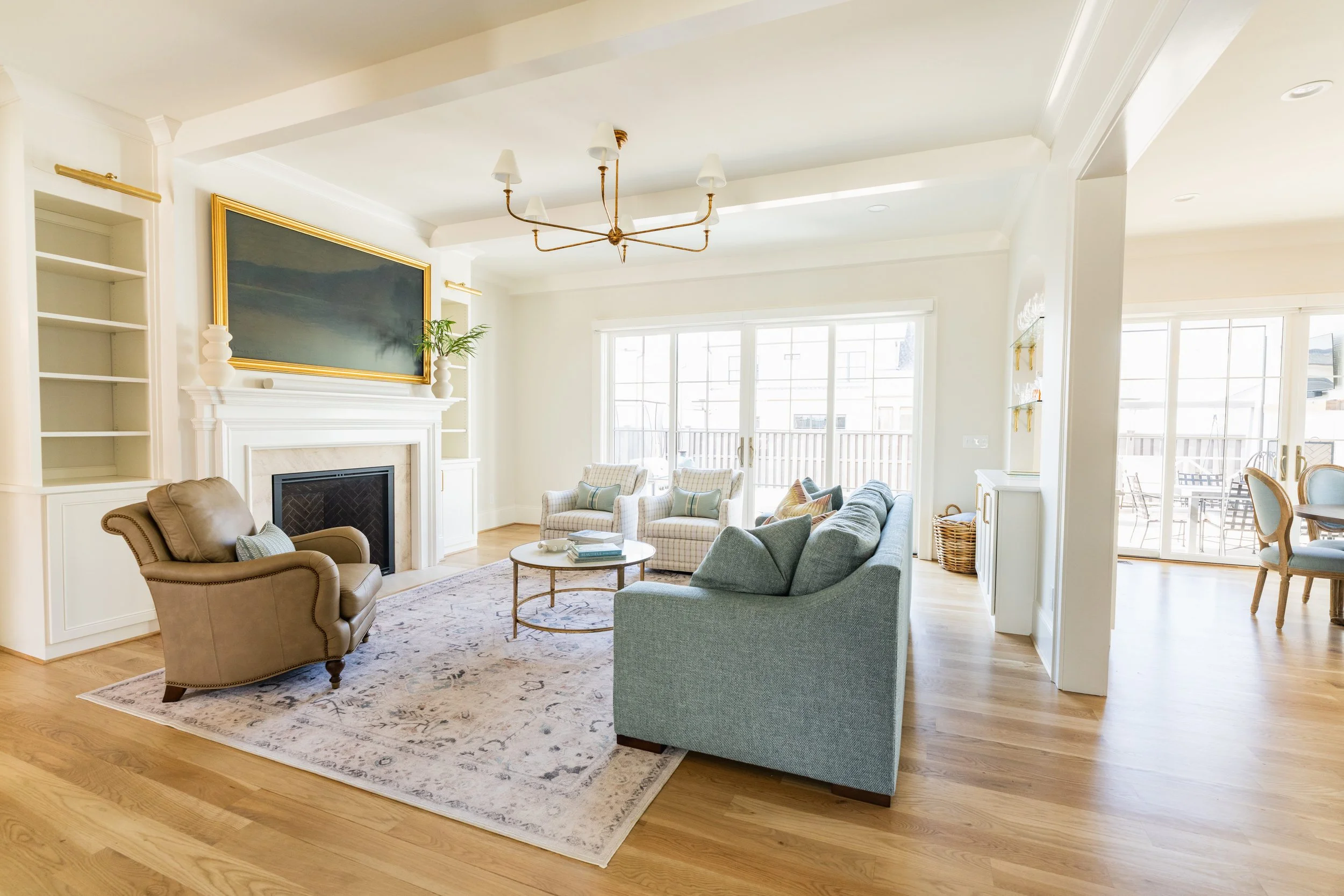Traditional living room