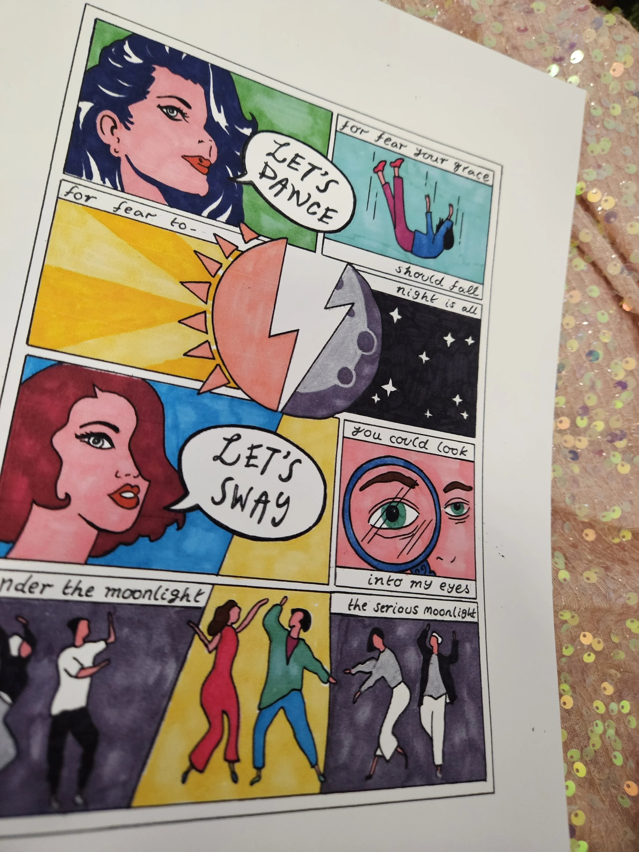 Let's Dance Triptych