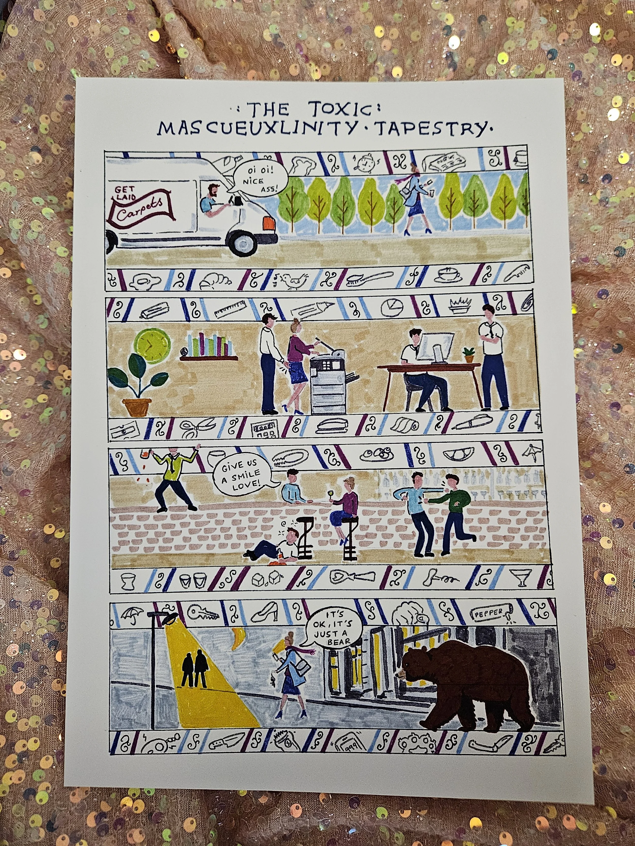 The Toxic Mascuexlinity Tapestry