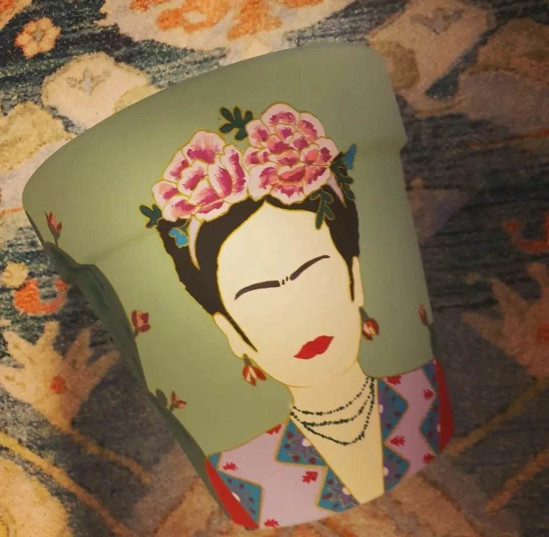 Personalised Painted Pot