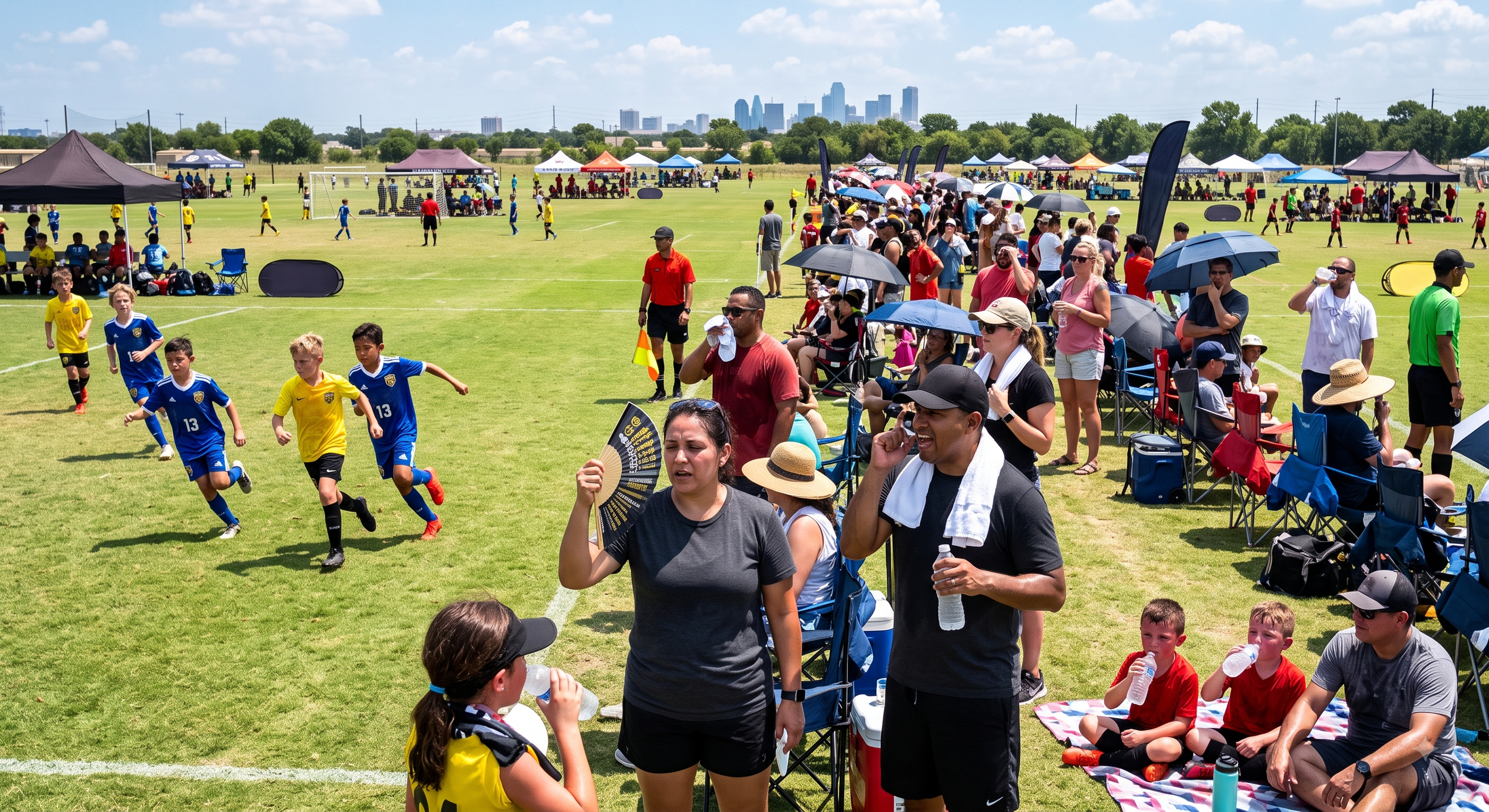 Beat the Heat: Hot Weather Sideline Must-Haves