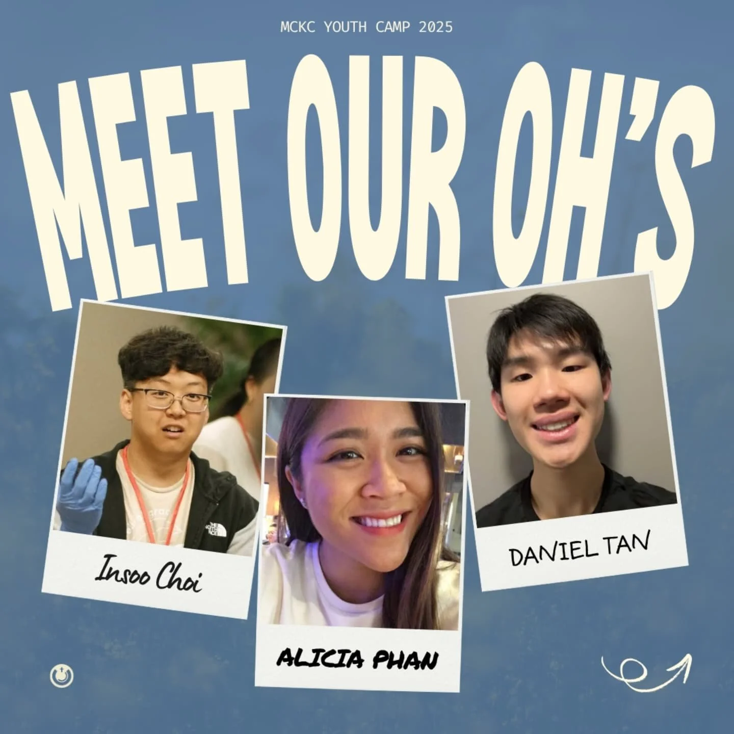 Featuring some of our lovely OH's!!
Get hype for camp which is less than 3 weeks away 😱🙌 Let's pray for all of our staff members to set our hearts to serve purely for God to be glorified through this camp 💖