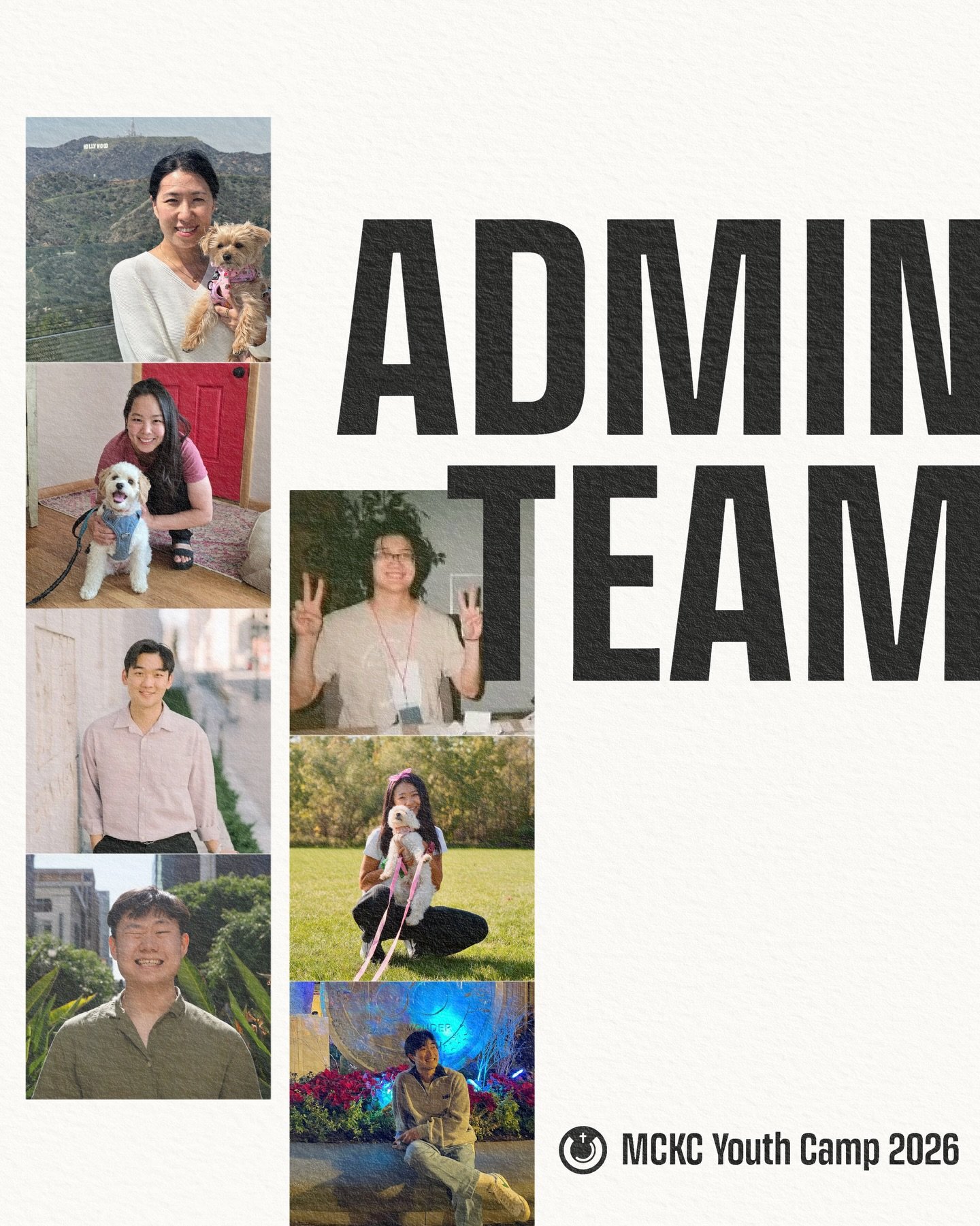 Get to know our ADMIN TEAM! 🦸🏻&zwj;♀️

We are so grateful to have these brothers and sisters that have been pouring out and looking after this community, not just at camp but year-round 📆 💪