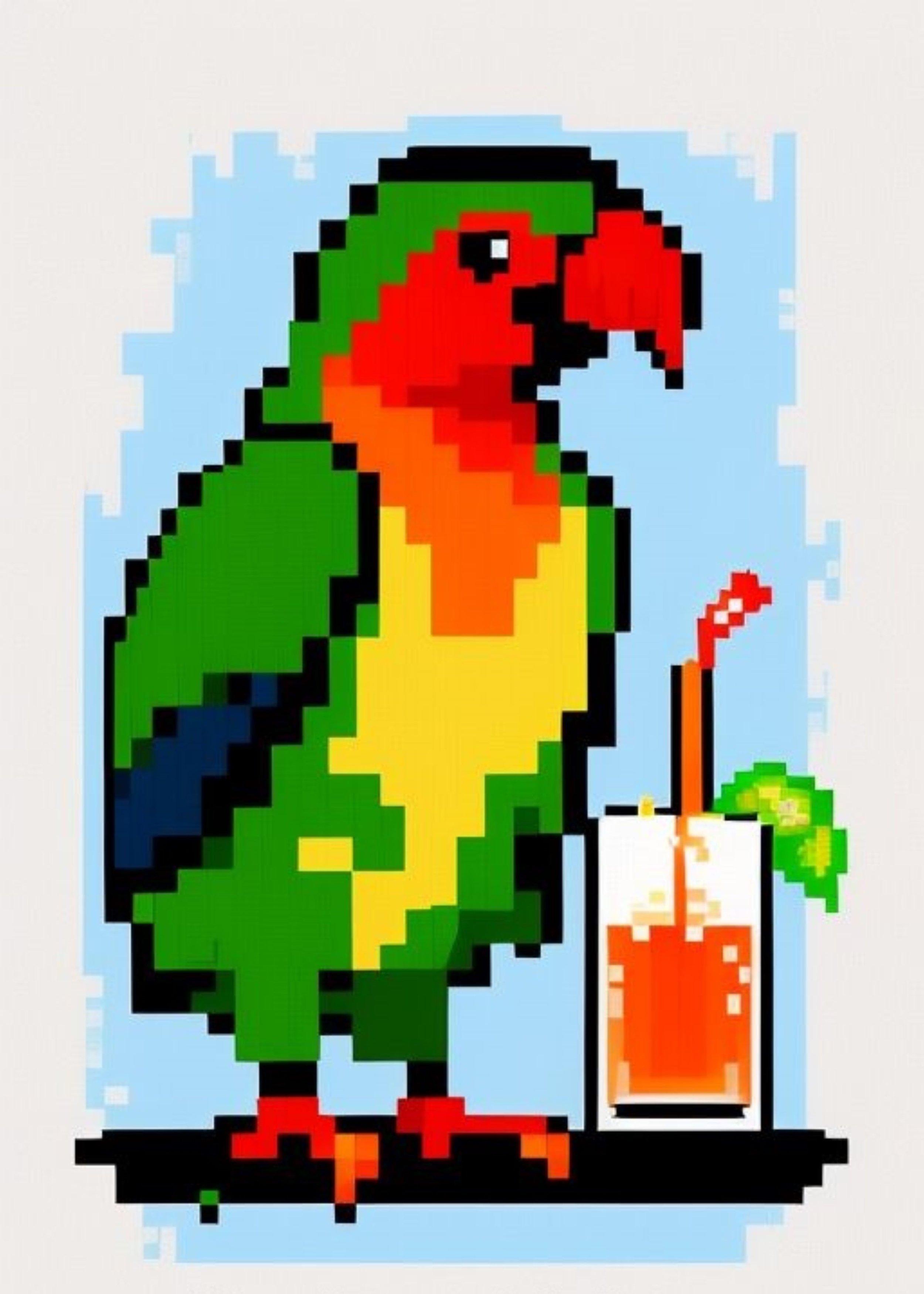 Pico Loves Mojitos Sticker