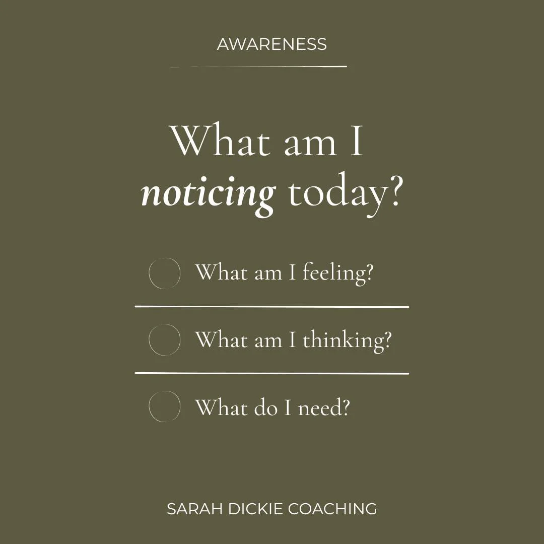 Feeling a bit stuck today? Procrastinating, overthinking, worrying, doing things you know don't help you? 

Yeah, I feel like that too sometimes. 

Here are the three simple Q's I always start with.