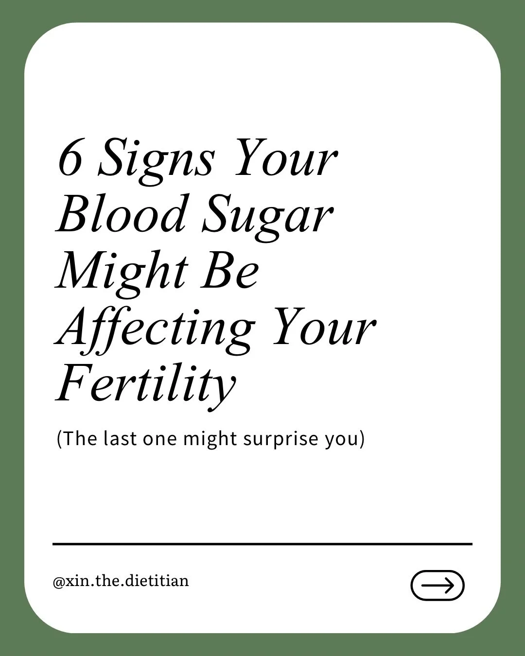 These are signs that your OB might not have connected for you yet.

And before you keep scrolling &mdash; you do not need to have diabetes. You do not need to have prediabetes. Insulin resistance can be quietly disrupting your hormones, your cycle, a