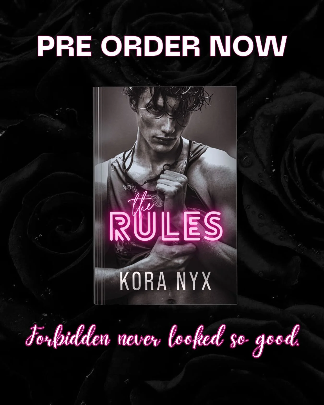 forbidden? yes.
regret it? not even a little. 😏

The Rules is up for pre-order now and it&rsquo;s bringing all the messy tension, secret feelings, and crossed lines.

go grab it, then tell me&hellip; are you weak for forbidden romance too?

Pre-orde