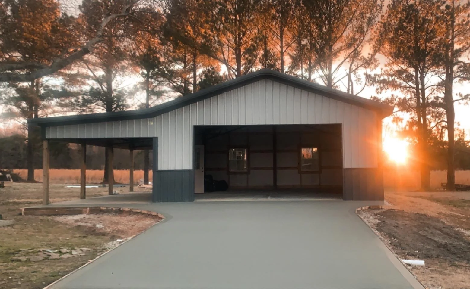 Open Lean to Built in Milan, Tn by 3M Buildings
