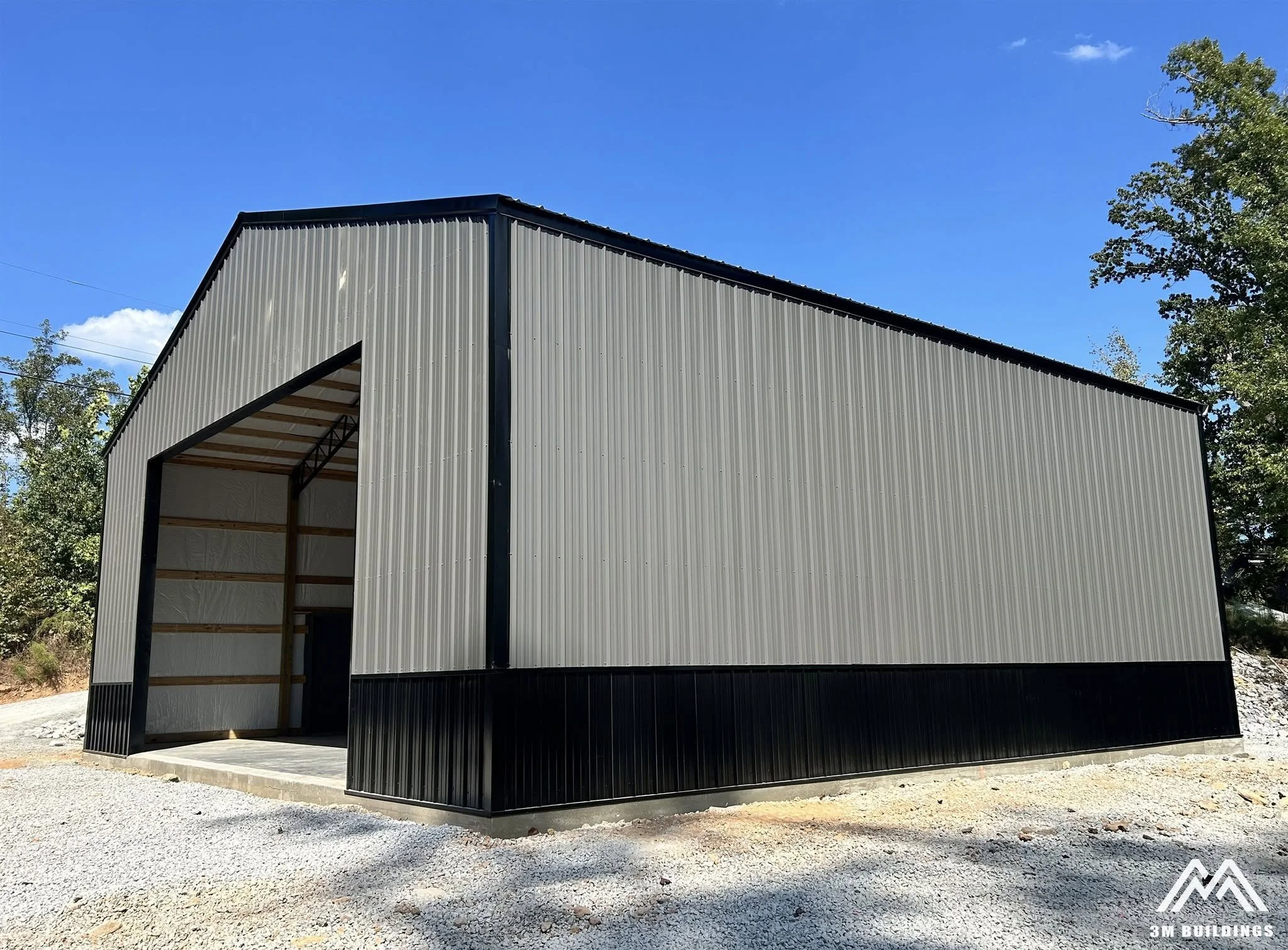 Check out this Beautiful Shop we just wrapped up! #polebarns #3mbuildings #shop