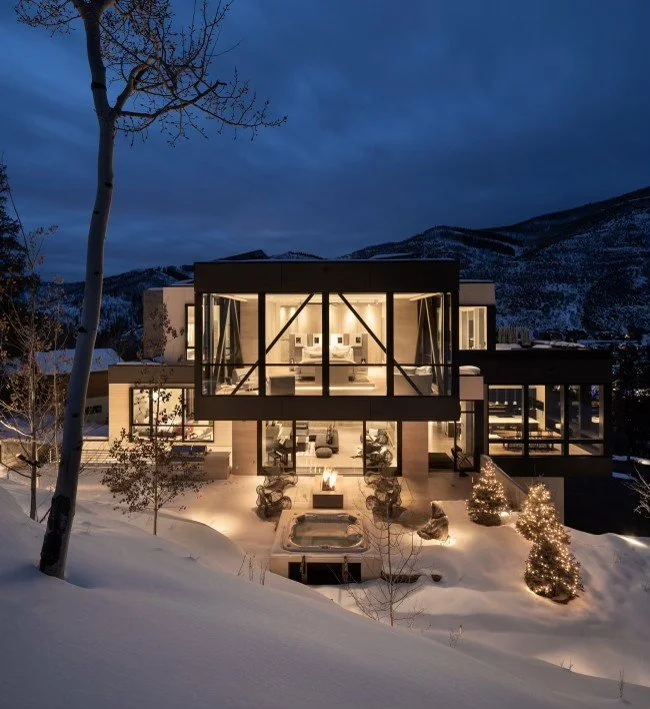 Design Exploder - Uncovering Home Design Secrets of a Winter Retreat