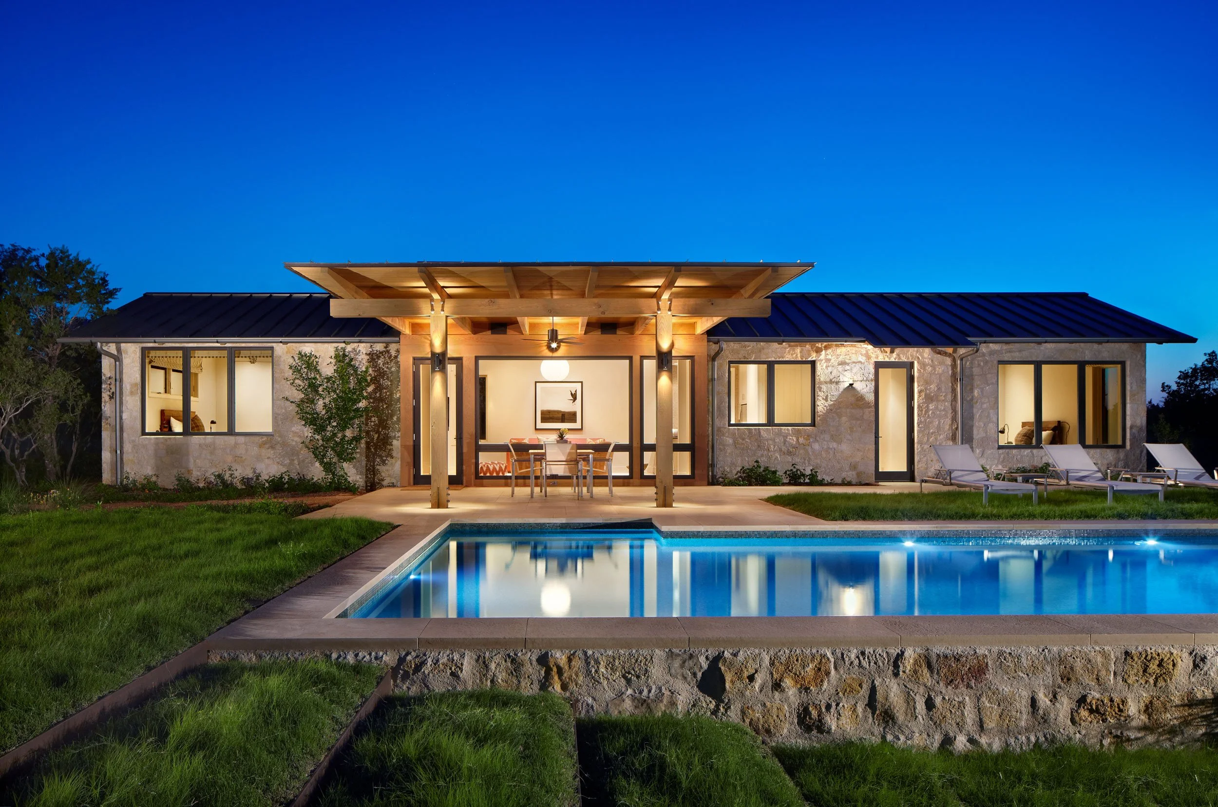 Texas house with pool