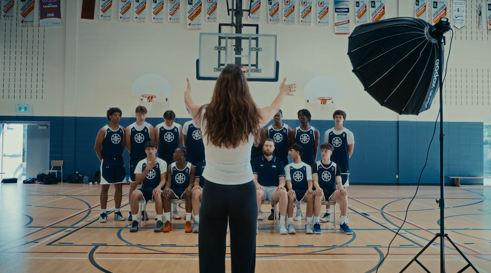 A four-part documentary series following Québec's youth teams on their National Championship journey (Basketball Québec, 2026).