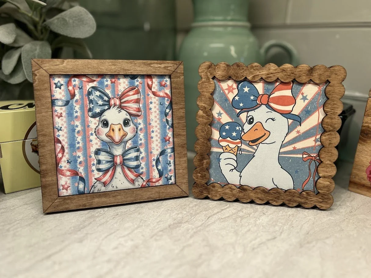 Interchangeable Style & Swap Frame PLUS one insert - Goose Edition