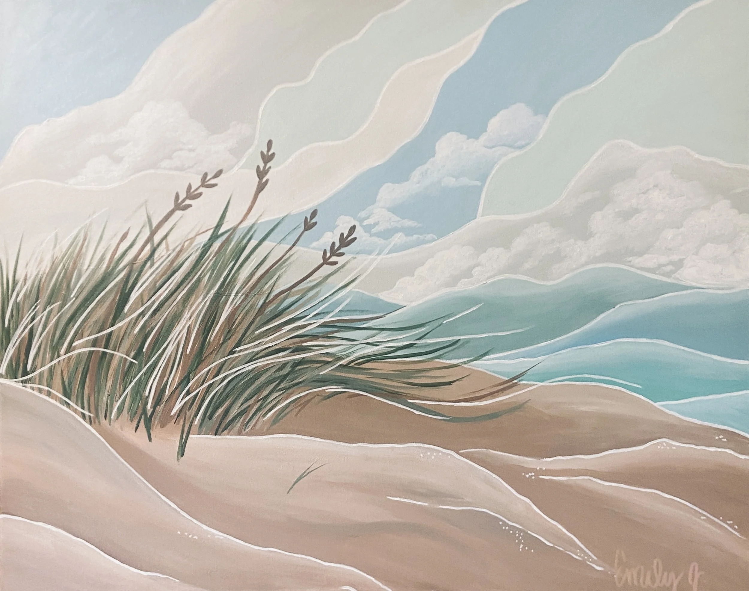 The Shape of Wind - Framed