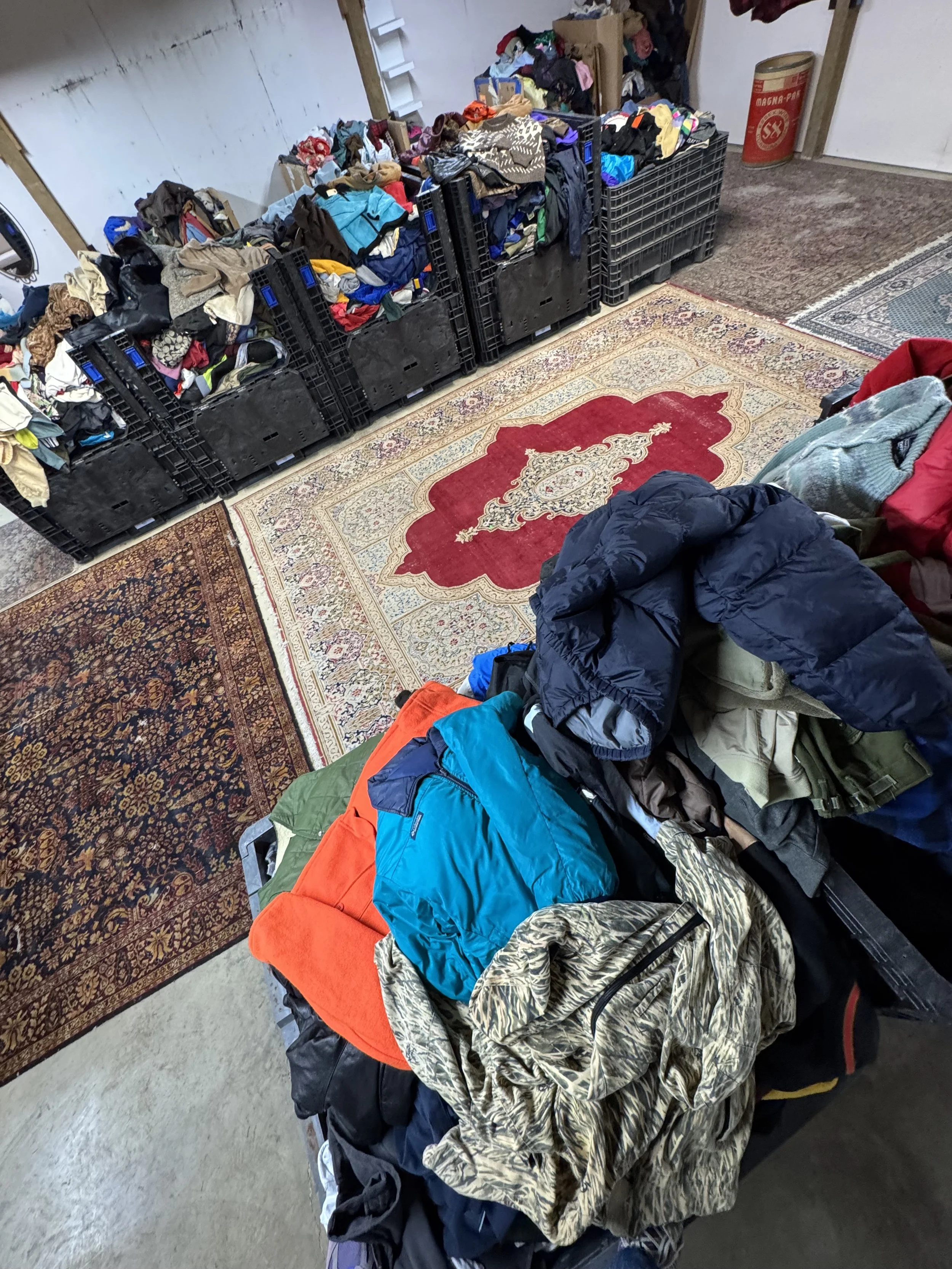 Vintage Warehouse Weekend at Oregon Thrift in North Plains Oregon interior view