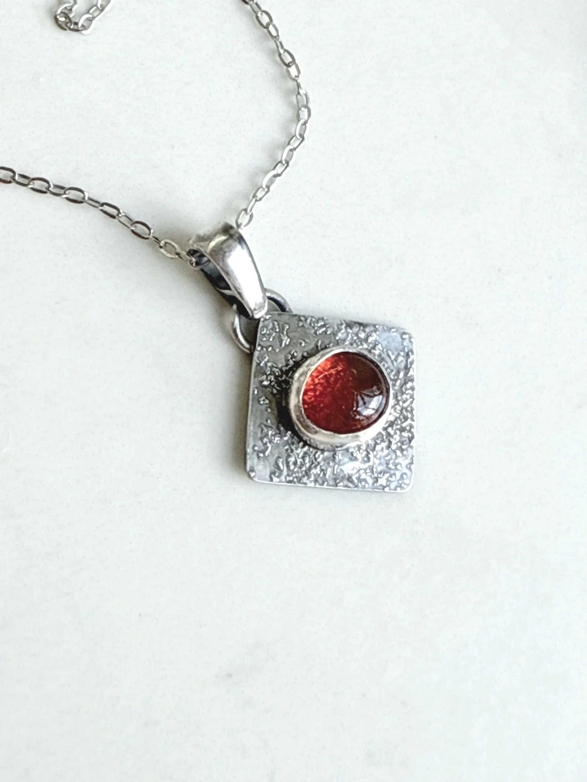 Death Valley Carnelian Necklace
